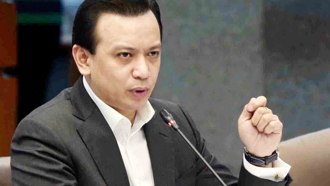 Trillanes files drug charges against Pulong Duterte